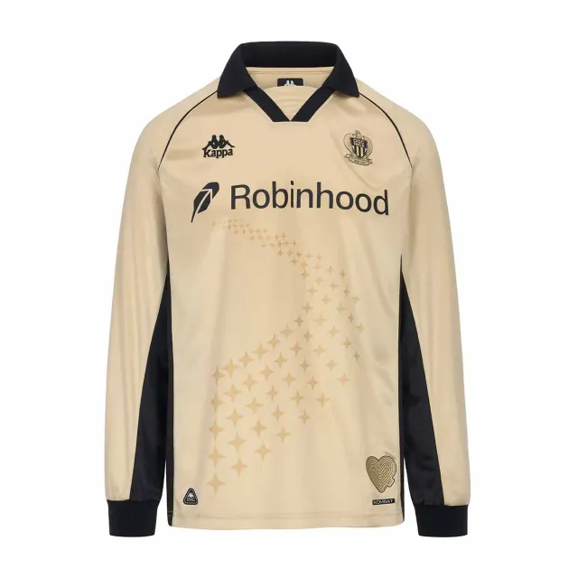 Kappa Kombat Third OGC Nice 26/27 maillot homme jaune