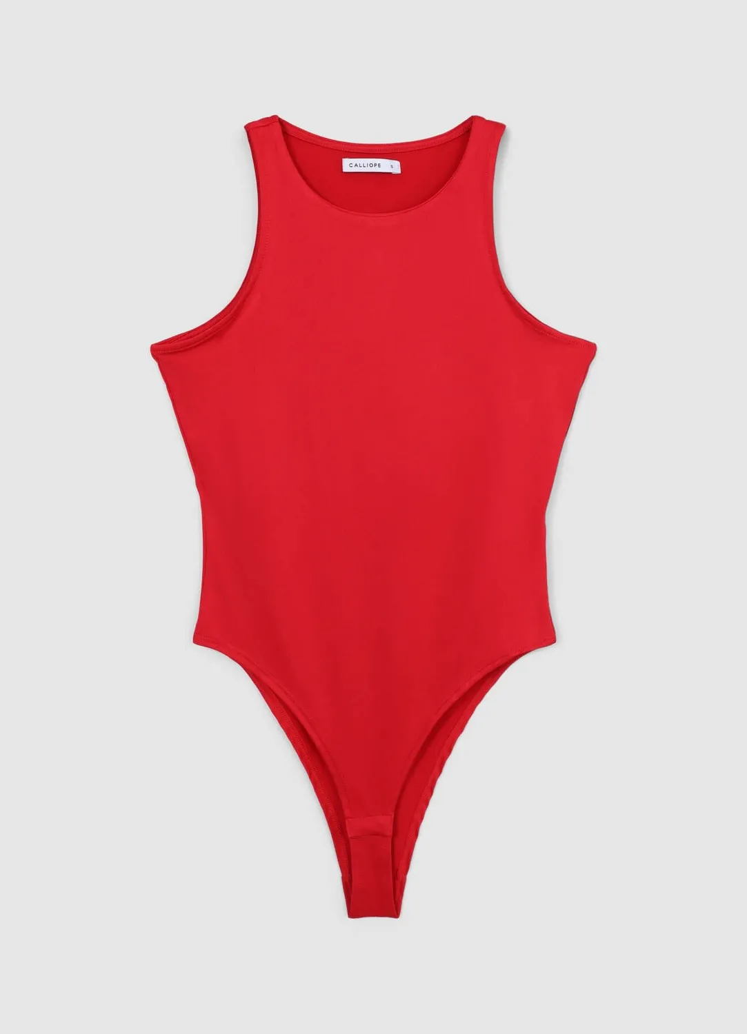 Calliope body femme uni à boutons coupe droite