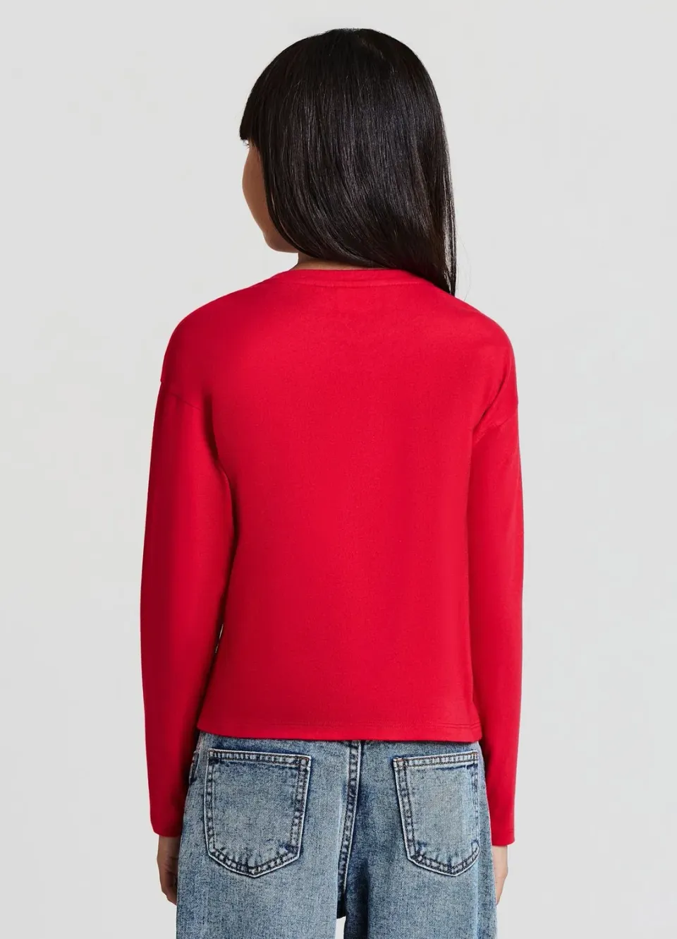 Calliope T-shirt Stitch Noël fille manches longues paillettes