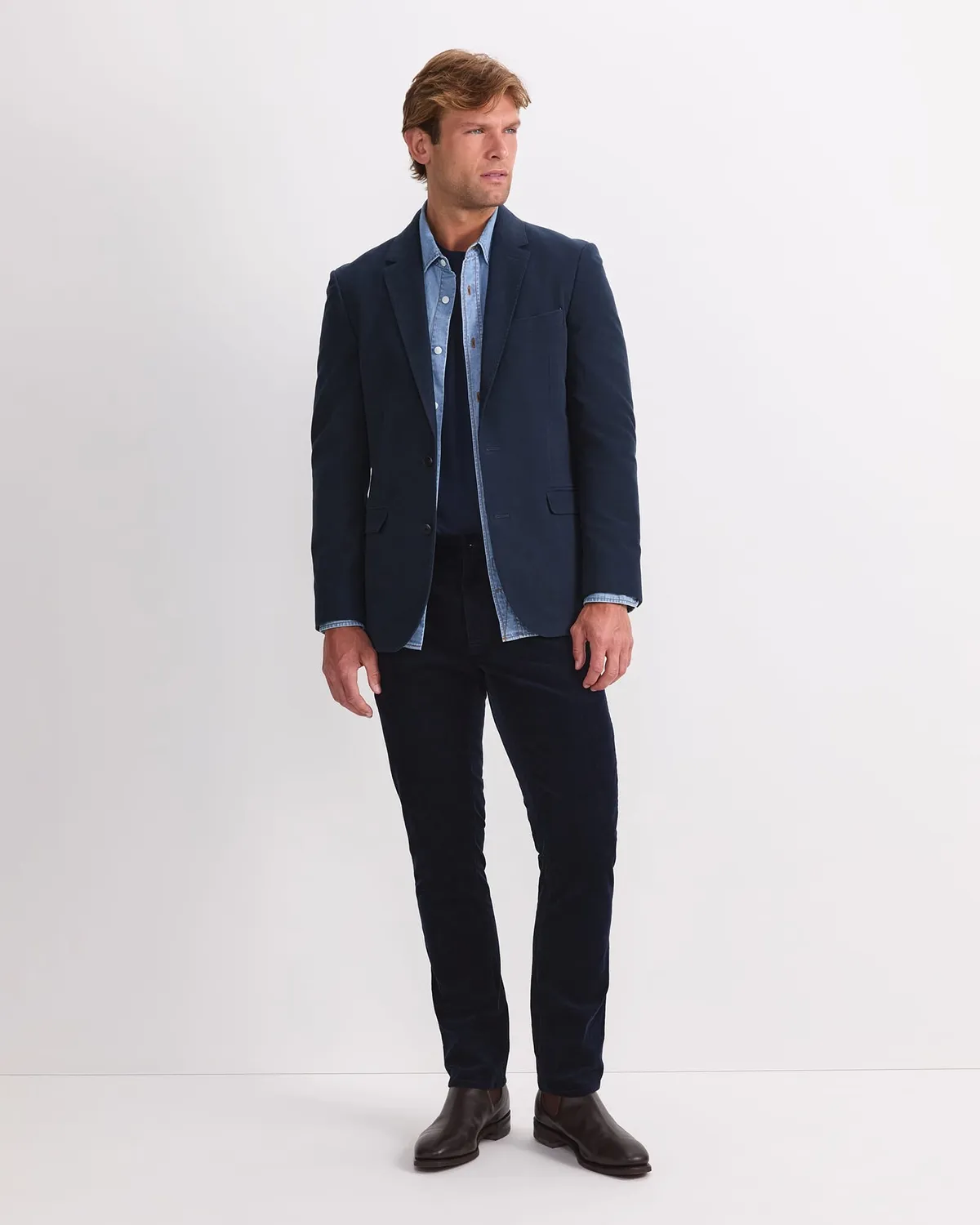 Sportscraft Moleskin blazer homme coton
