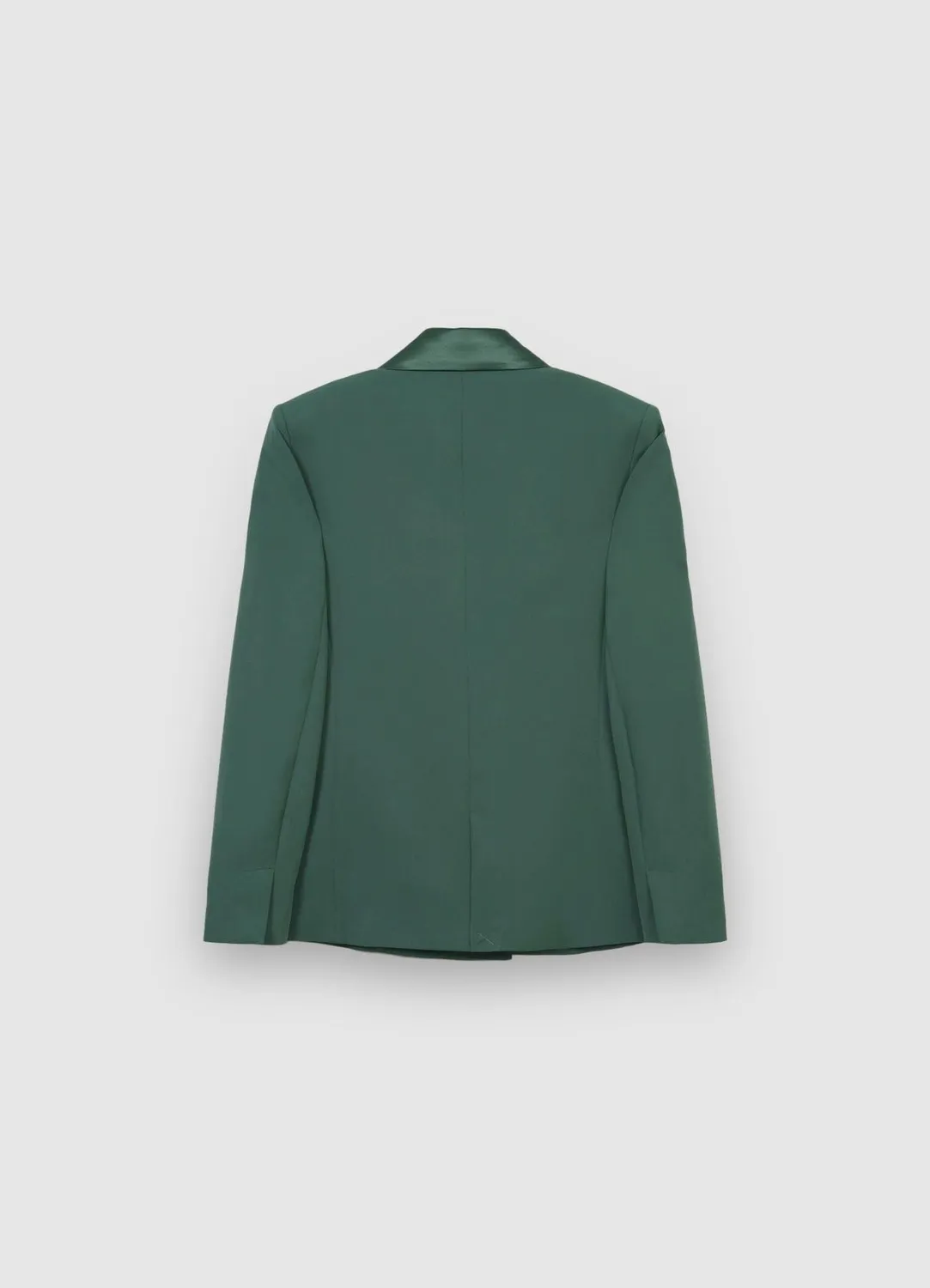 Calliope Veste double boutonnage femme satin revers