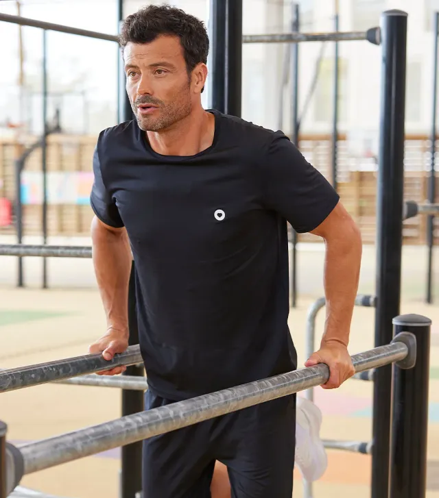 Cocorico Boost t-shirt sport homme noir technique