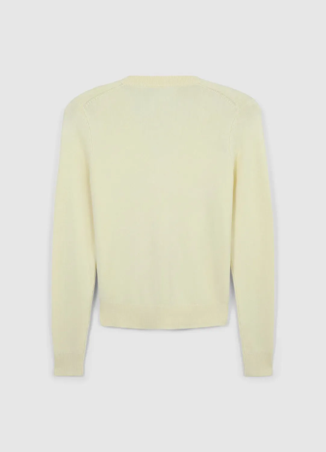 Calliope Cardigan femme col V uni coupe regular