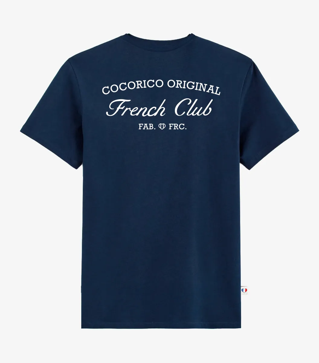 Cocorico Marine French Club t-shirt homme coton