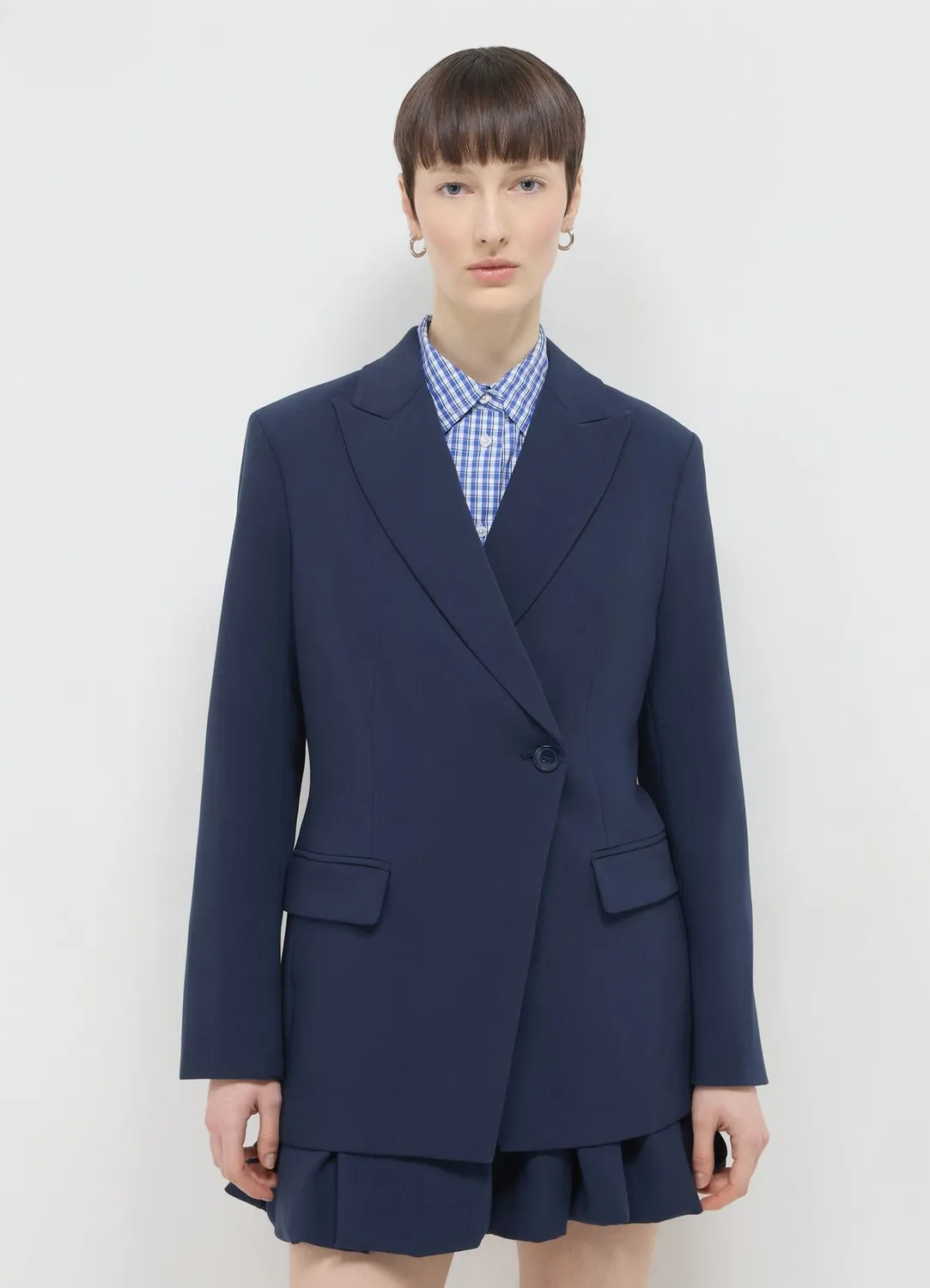 Calliope Veste double boutonnage femme un bouton regular