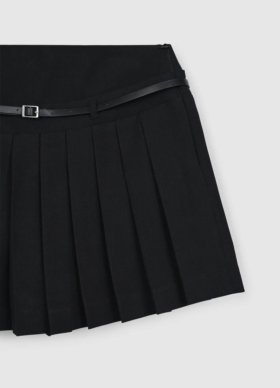 Calliope jupe-culotte plissée femme ceinture