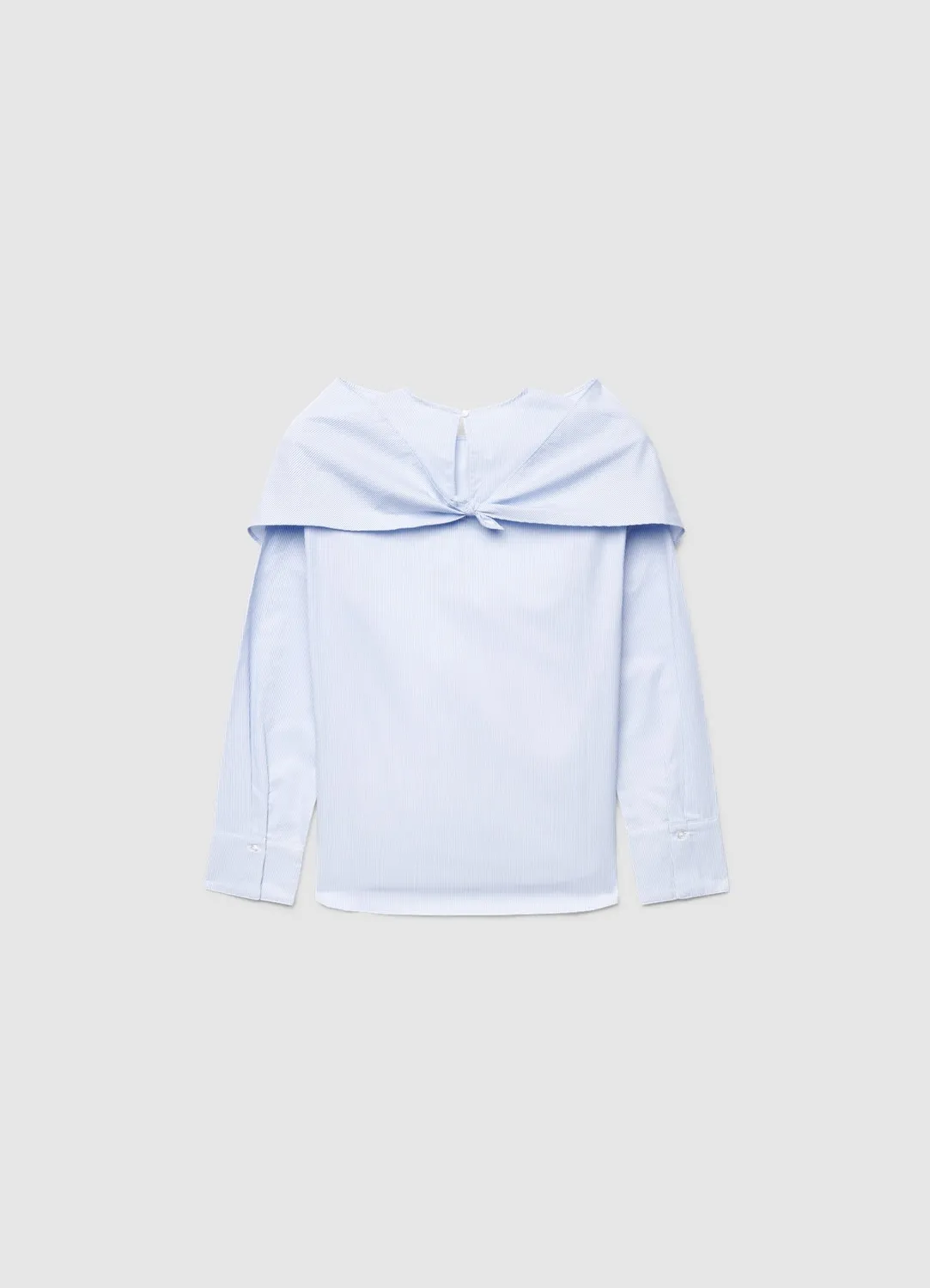 Calliope blouse bandana femme rayée manches longues