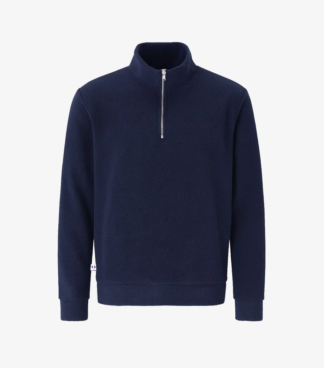 Cocorico Camionneur polaire homme marine coton