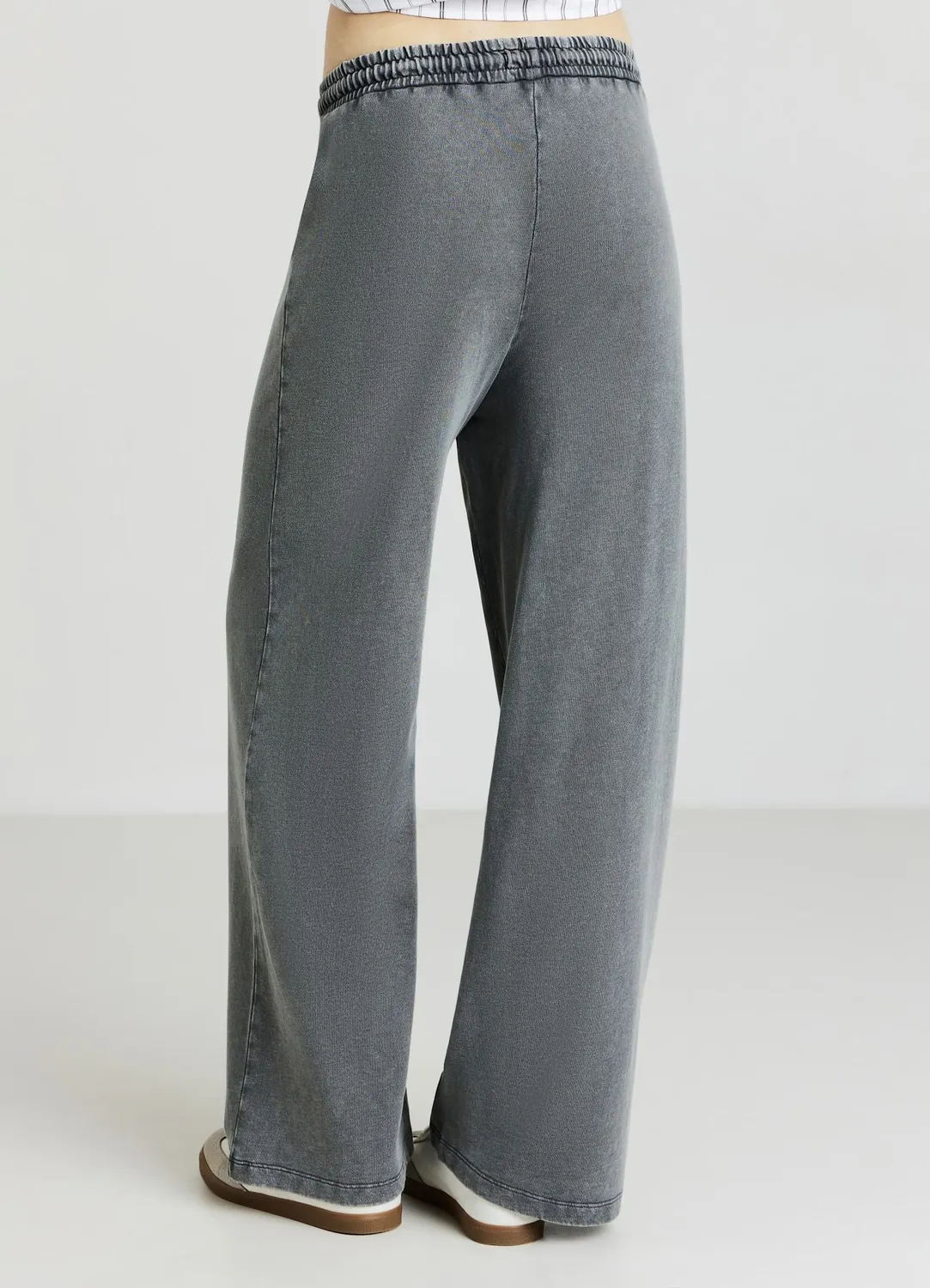 Calliope pantalon palazzo jogging femme taille élastique