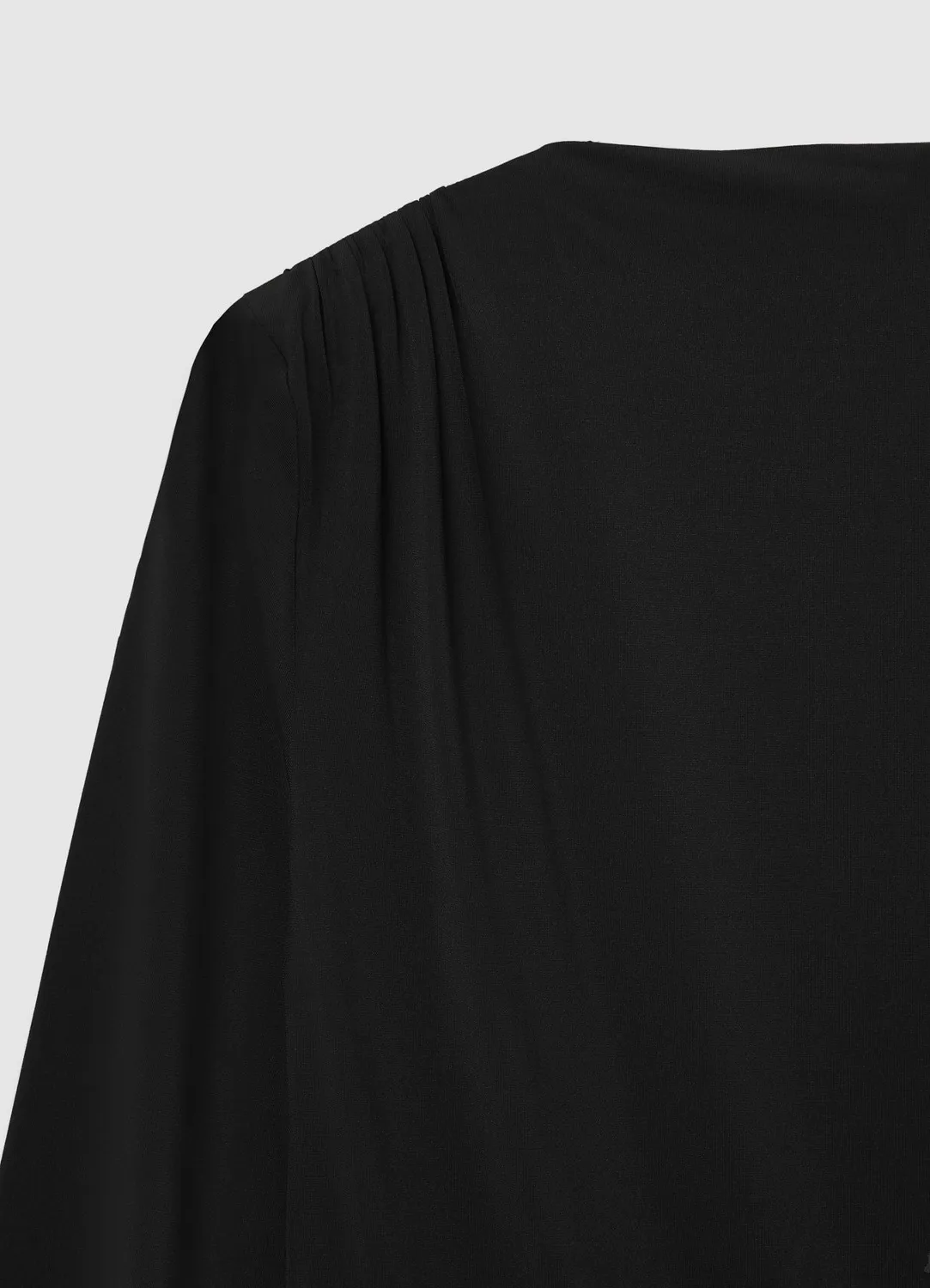 Calliope épaule froncée t-shirt manches longues femme