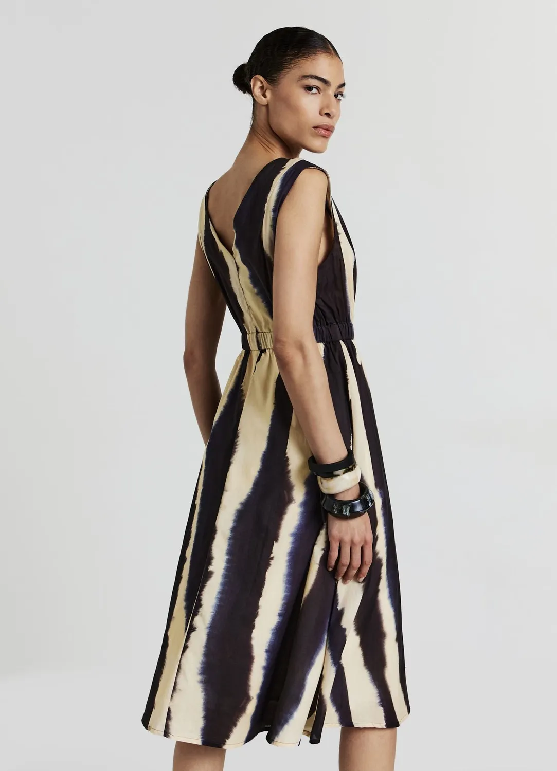 Calliope Robe longue femme tie dye bretelles