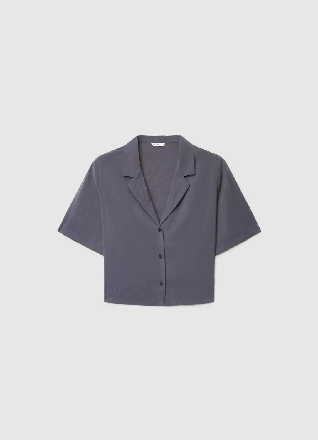 Calliope Camicia revers chemise femme manches courtes