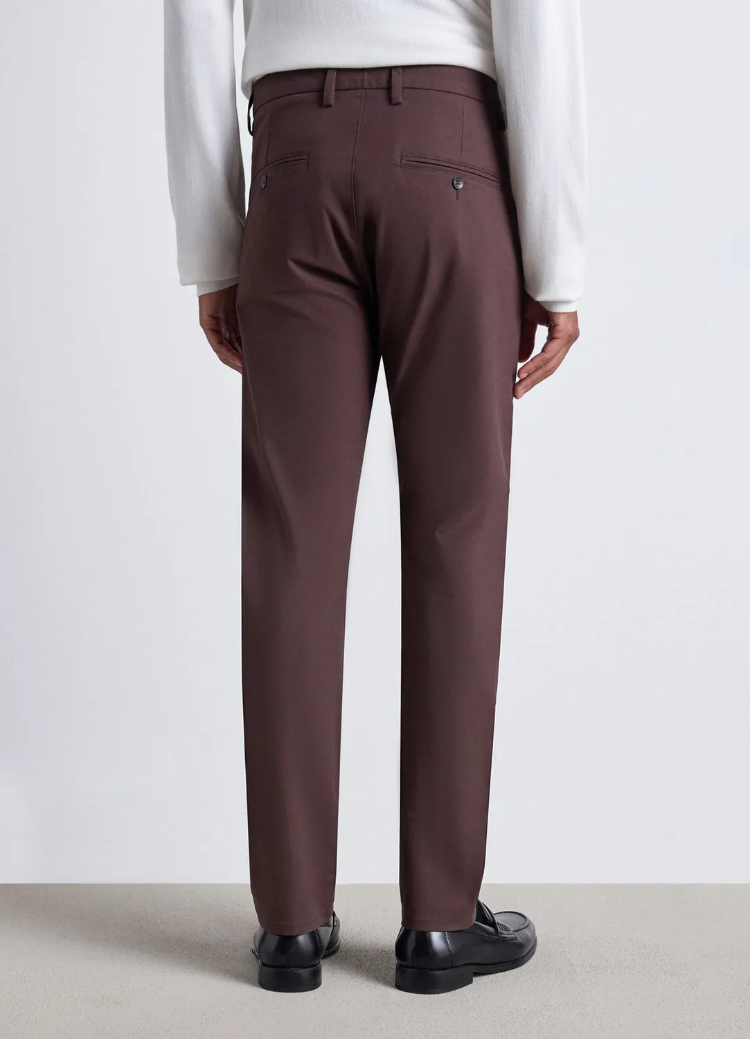 Calliope pantalon chino slim homme uni cheville
