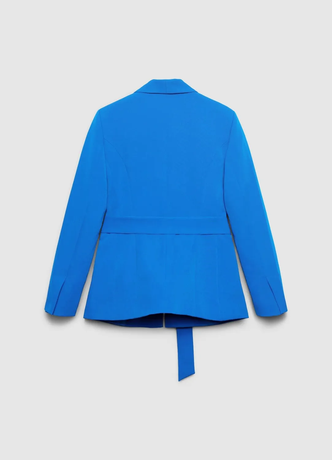 Calliope veste blazer châle femme unie à ceinture