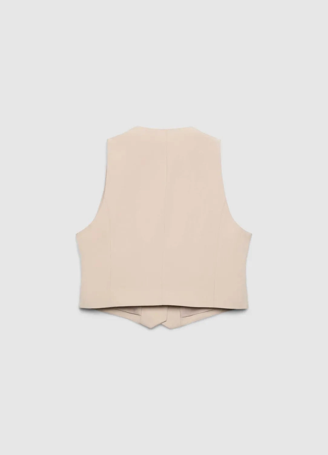 Calliope 3 boutons gilet femme col V à poches