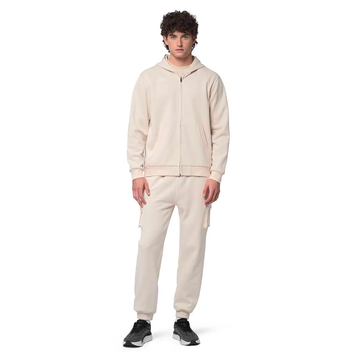 Robe di Kappa Ivory veste à capuche beige interlock