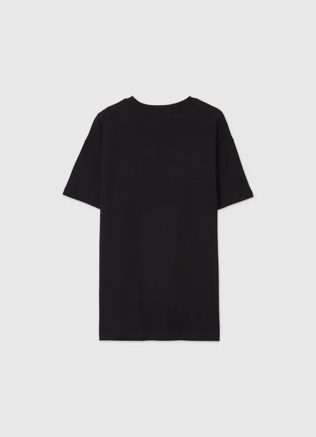 Calliope t-shirt garçon over imprimé graphique manches courtes