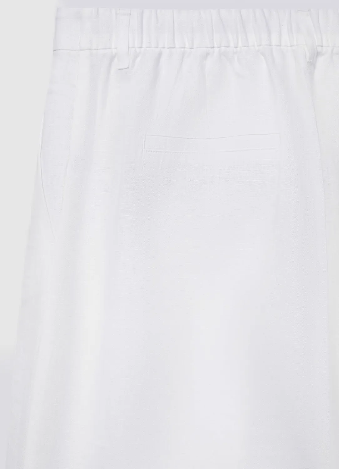 Calliope pantalon palazzo lin femme taille haute
