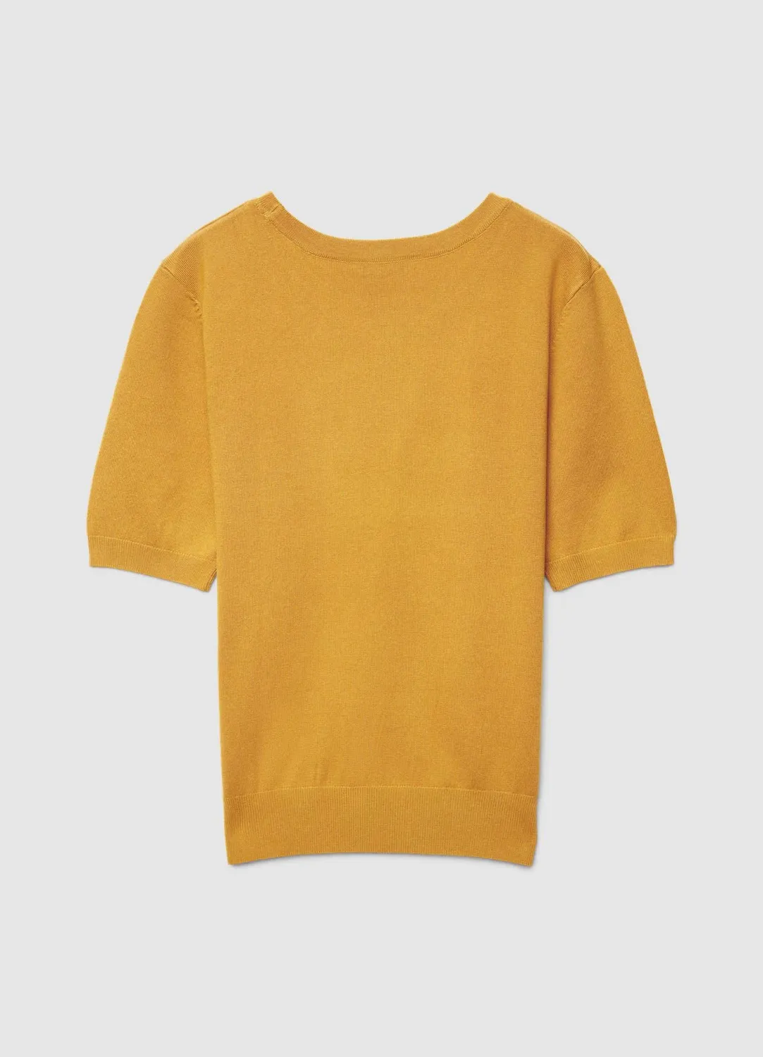 Calliope t-shirt uni col rond manches courtes femme