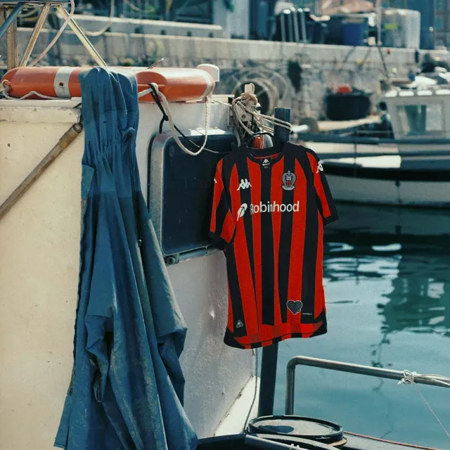 Robe di Kappa Kombat Home OGC Nice 26/27 maillot rouge homme
