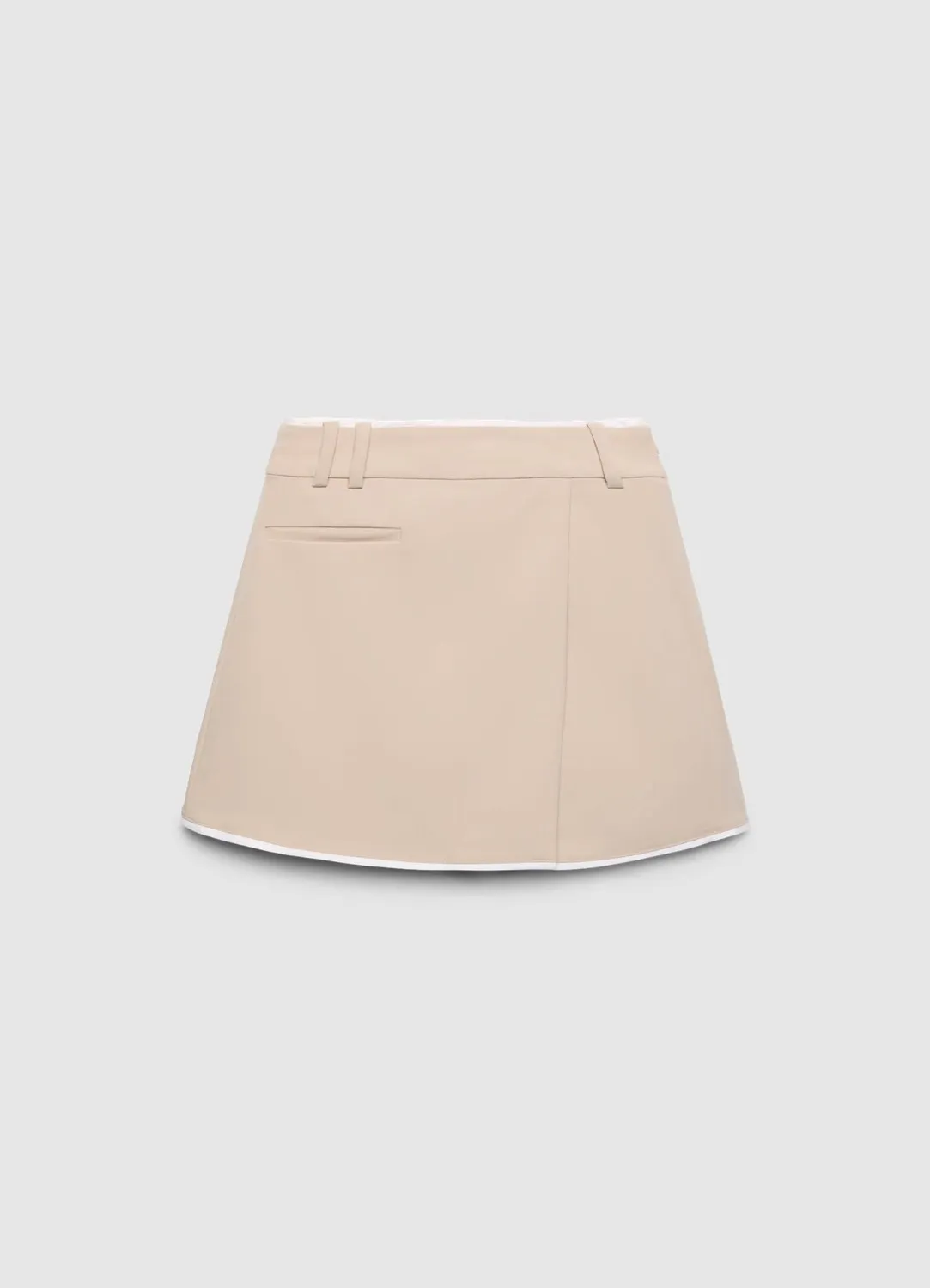 Calliope jupe-short femme évasée profils contraste