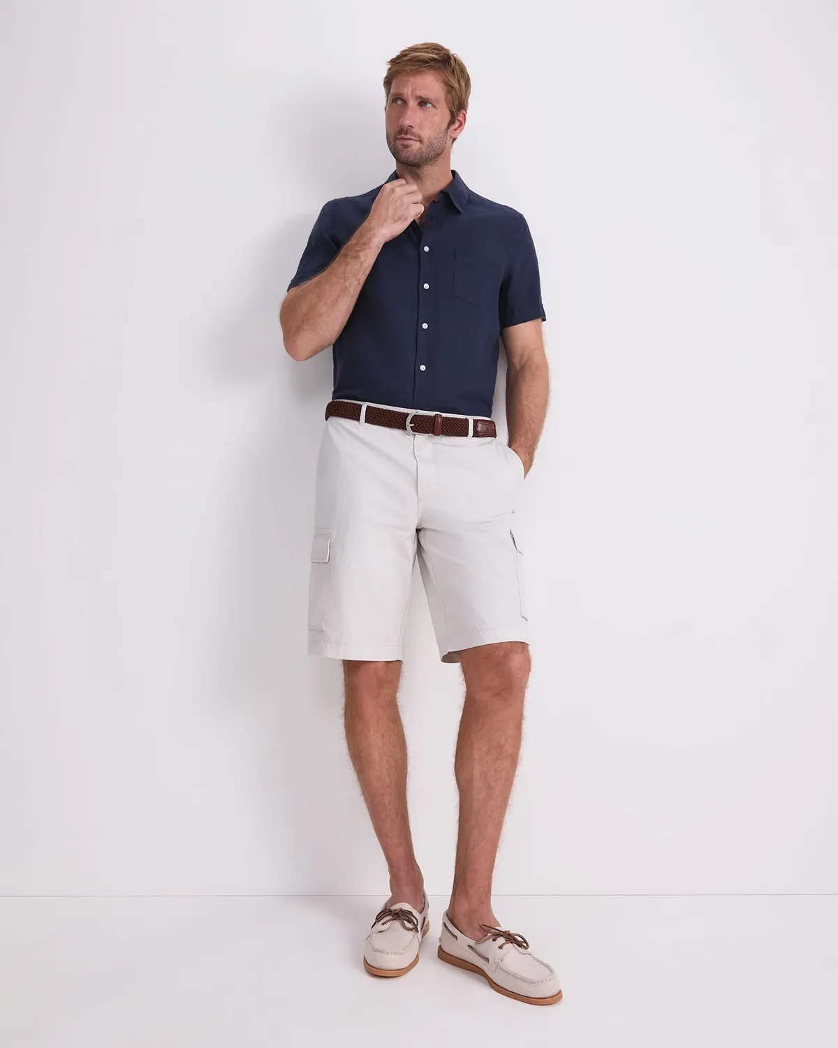 Sportscraft Cargo bermuda coton homme voyage