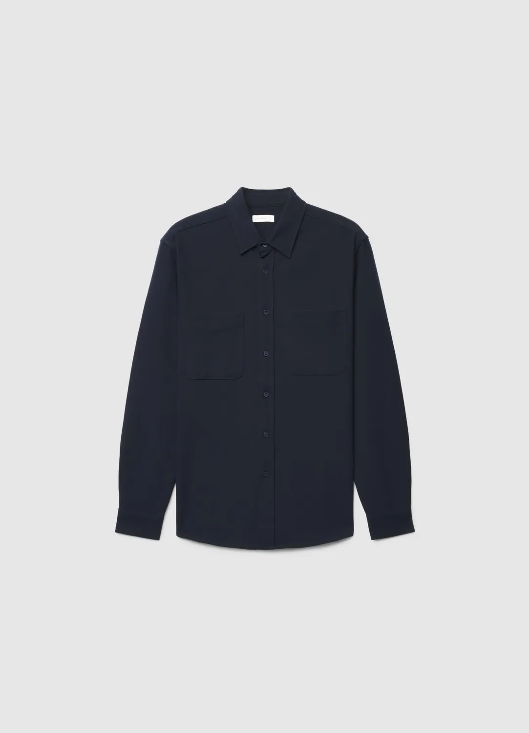 Calliope chemise homme manches longues poches unie