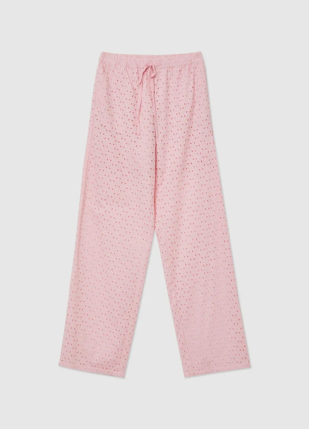 Calliope pantalon sangallo femme coton coupe straight