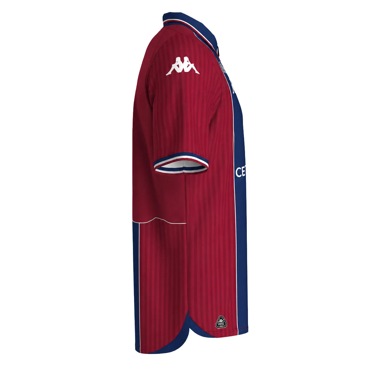 Robe di Kappa Kombat Home Clermont Foot 63 26/27 maillot enfant rouge