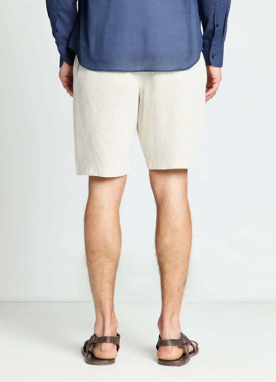 Calliope bermuda homme en lin uni