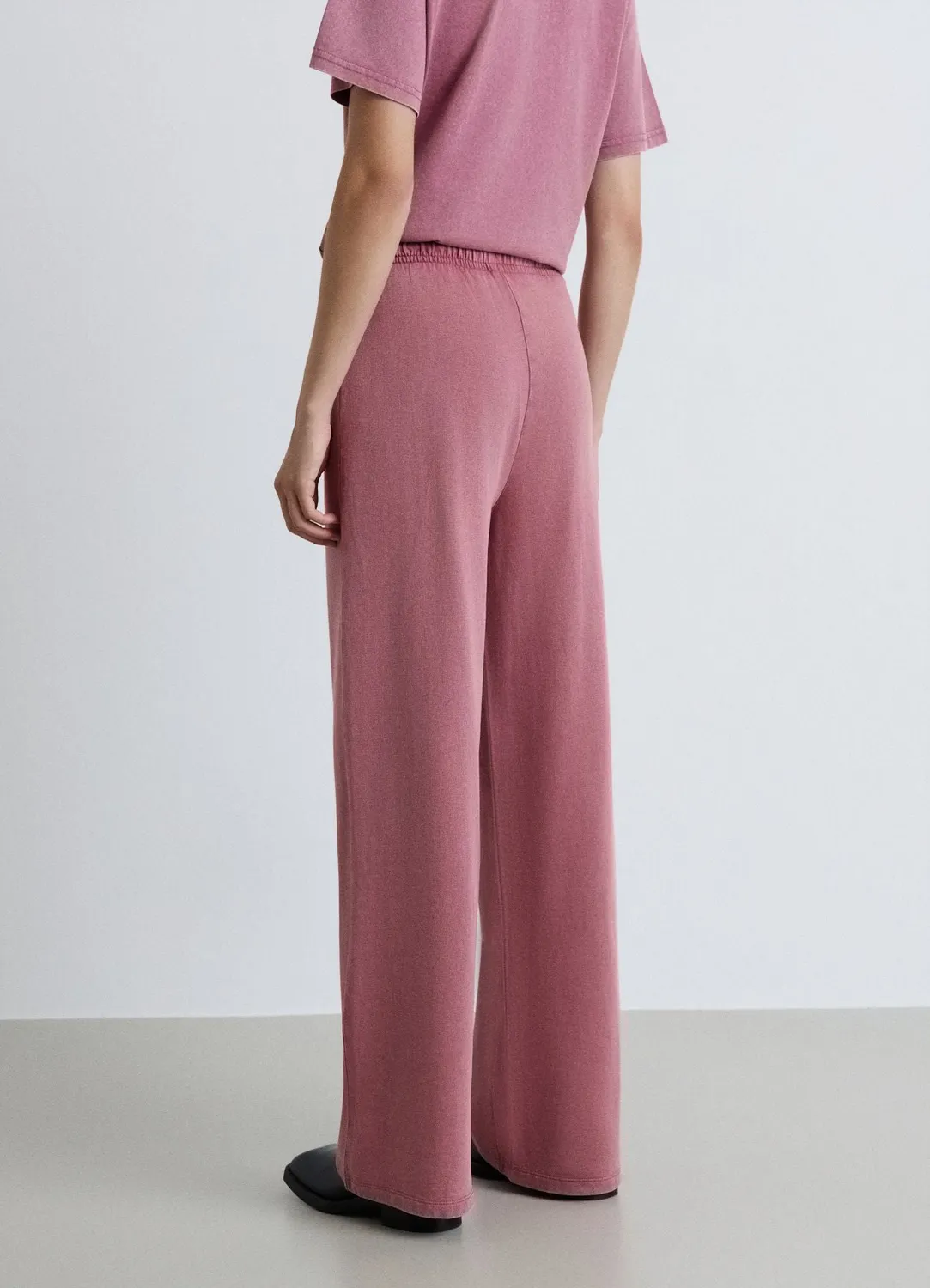 Calliope pantalon palazzo femme large uni