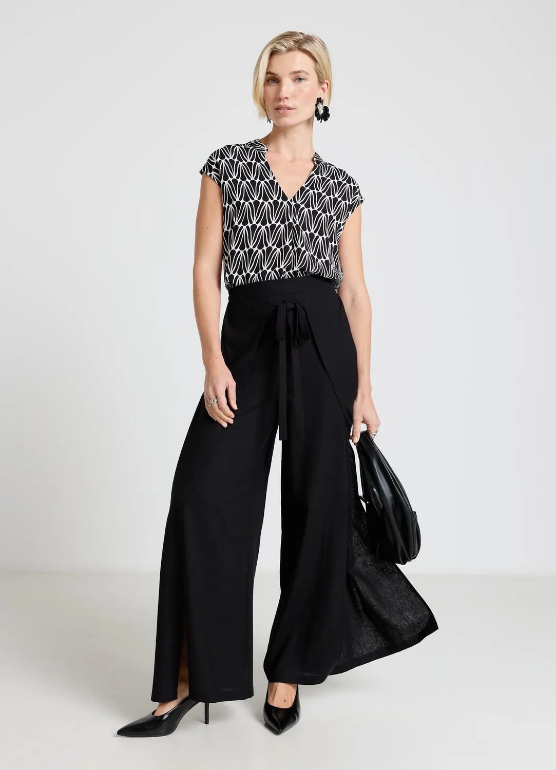 Calliope chemise femme col coréen imprimée