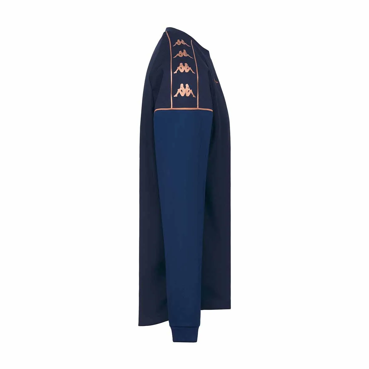 Robe di Kappa Maverno sweat bleu enfant mesh