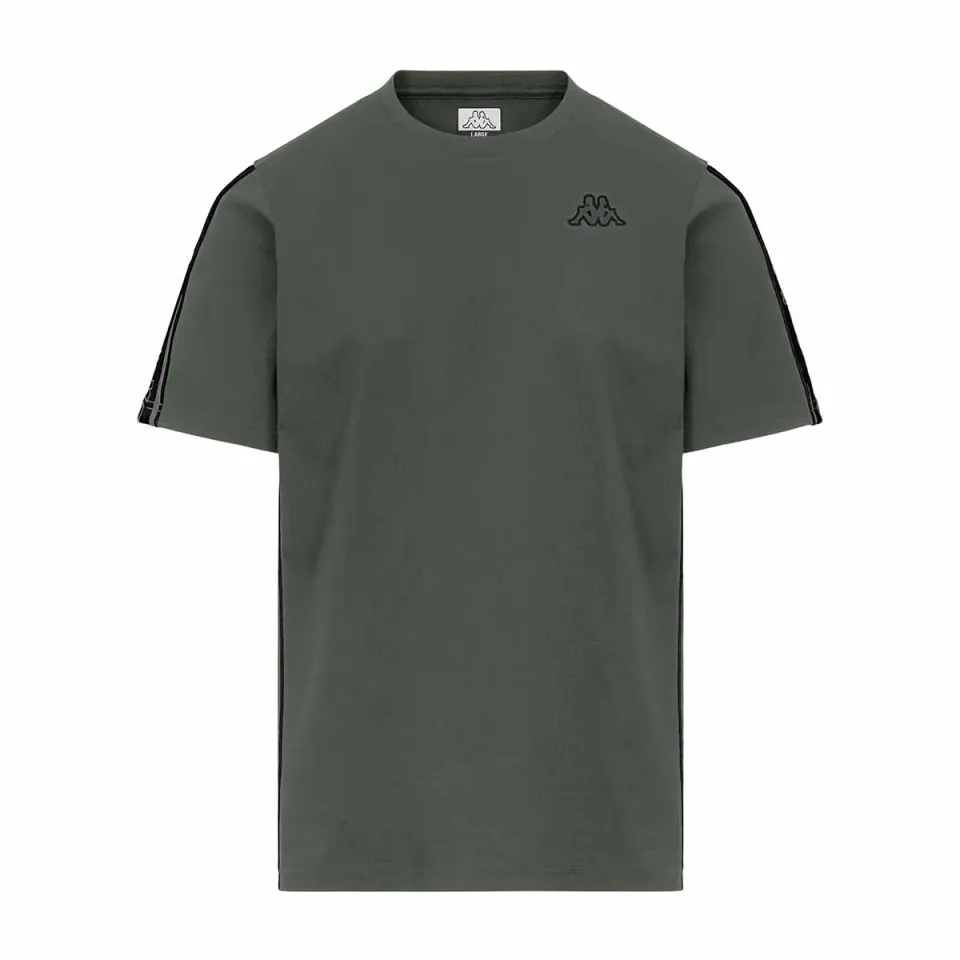 Robe di Kappa Tape Ieeder t-shirt vert coton homme