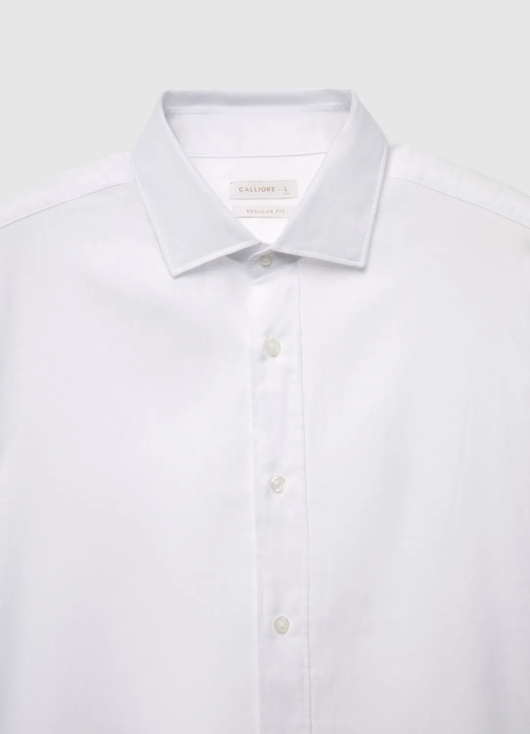 Calliope chemise classique coton homme manches longues
