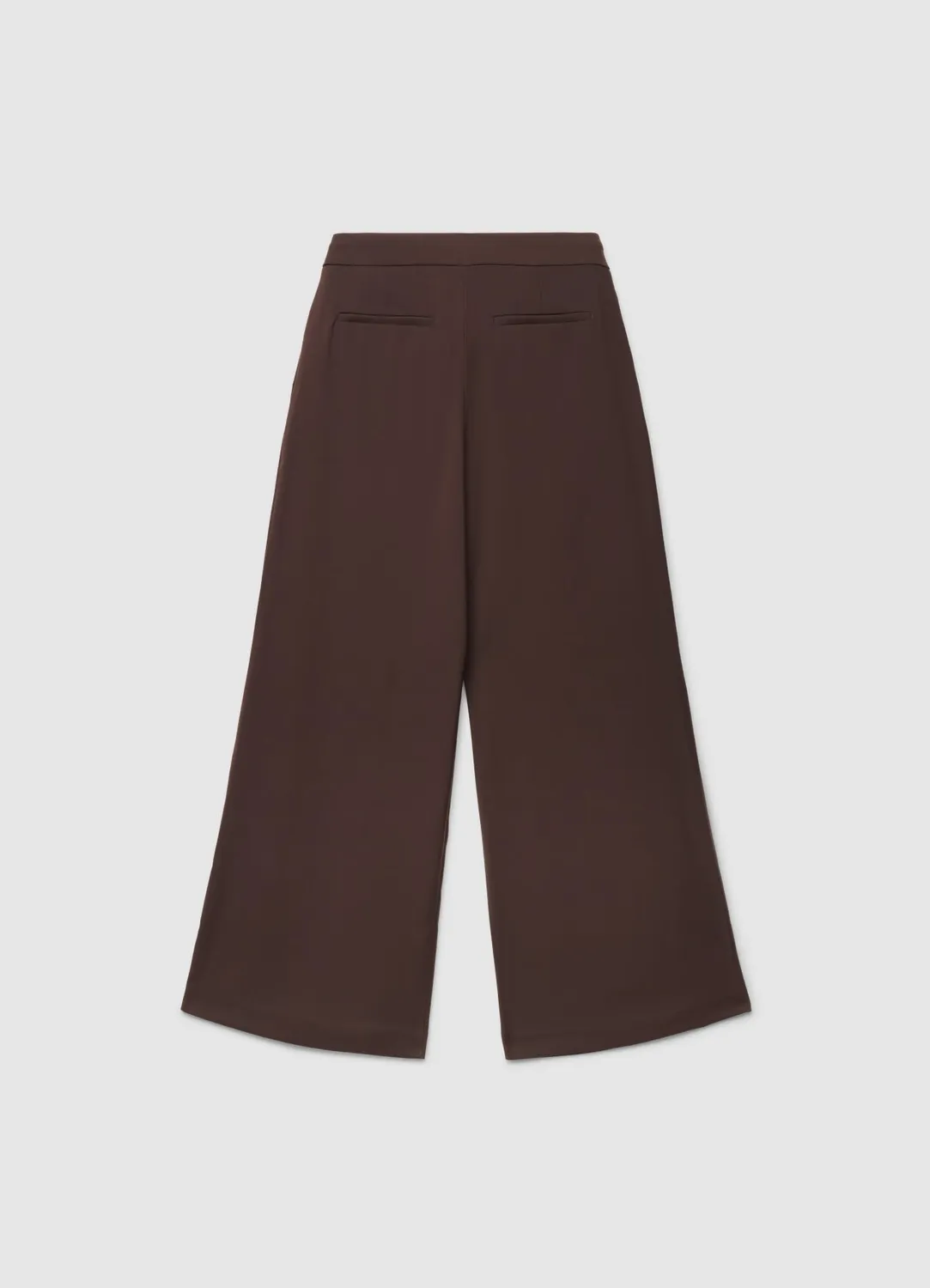 Calliope pantalon palazzo femme plis taille haute