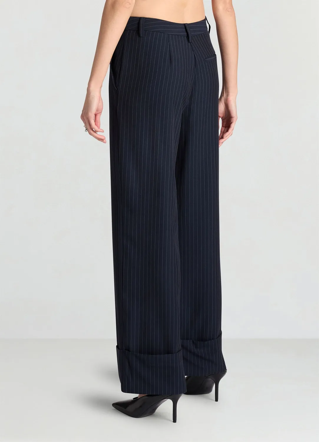 Calliope Palazzo À Rayures Pantalon Femme Bureau