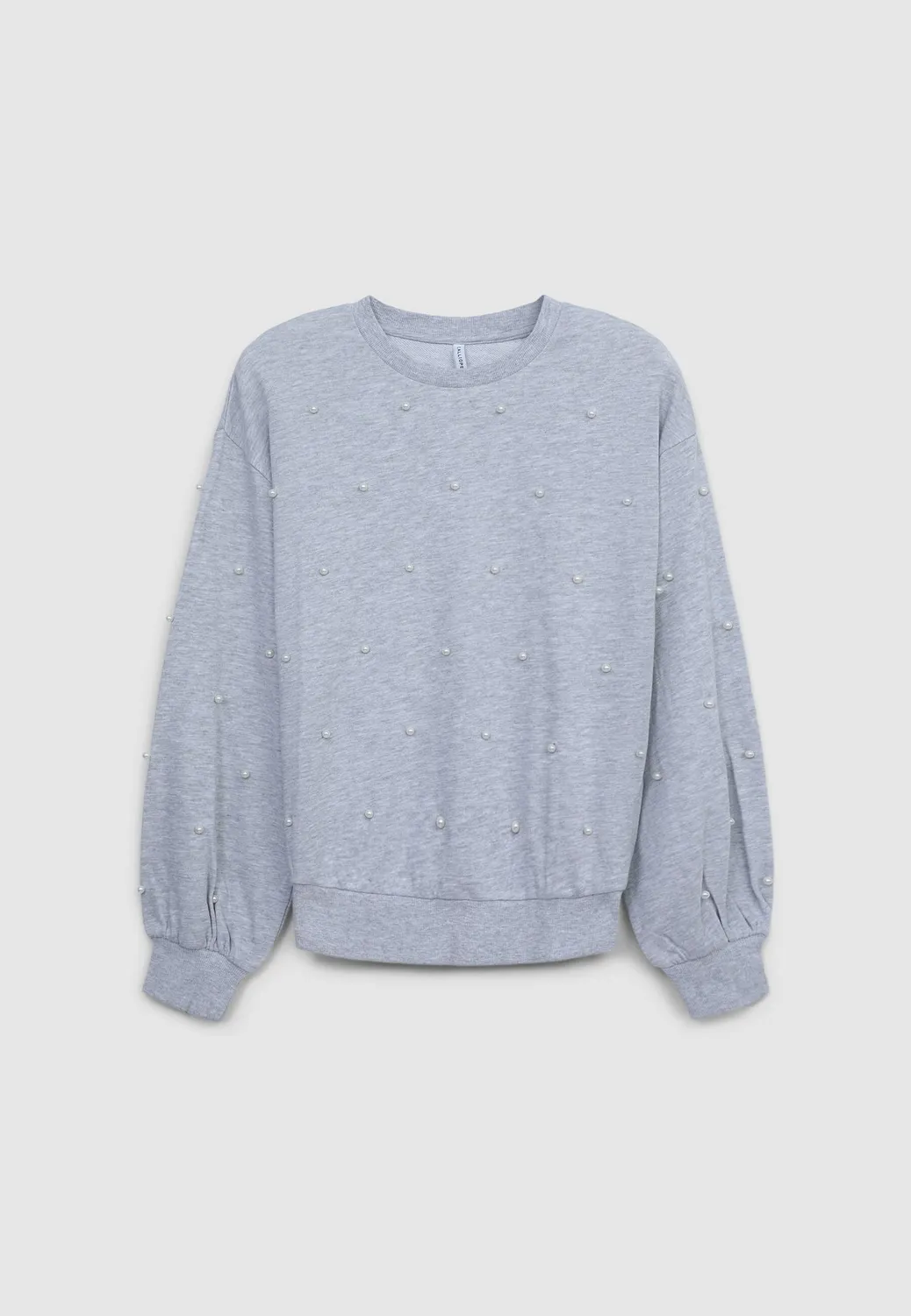 Calliope sweat perles femme col rond
