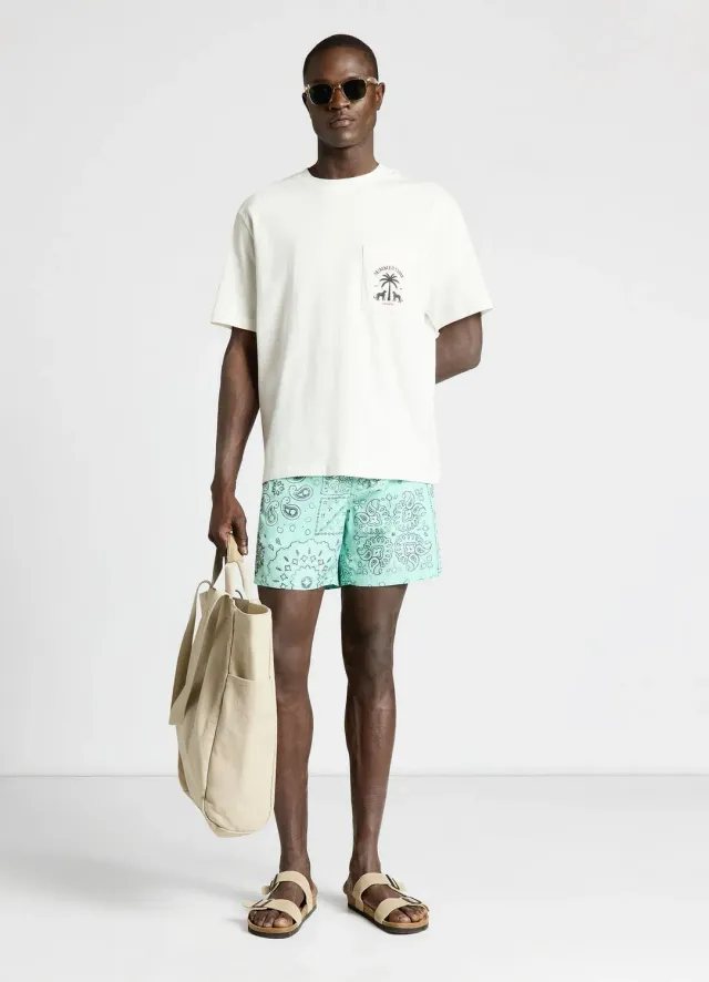 Calliope short de bain bandana homme taille L