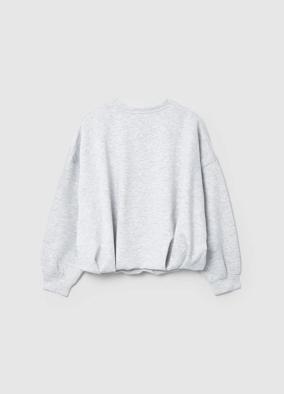 Calliope Sweat ballon femme col rond uni