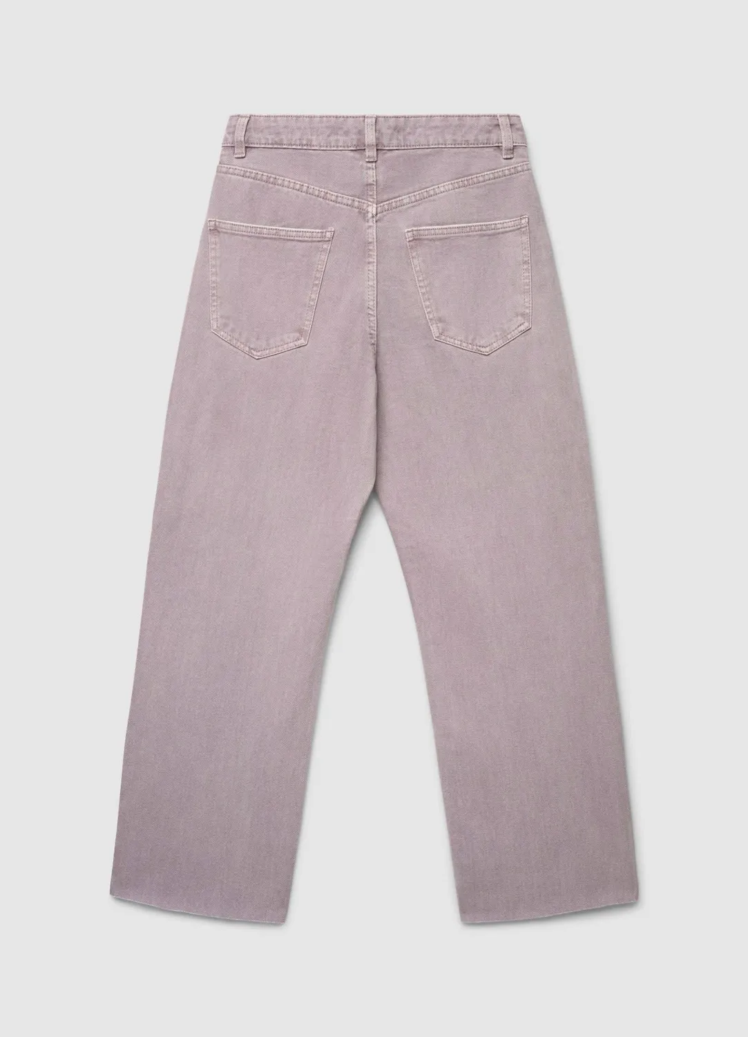 Calliope jean straight crop femme uni
