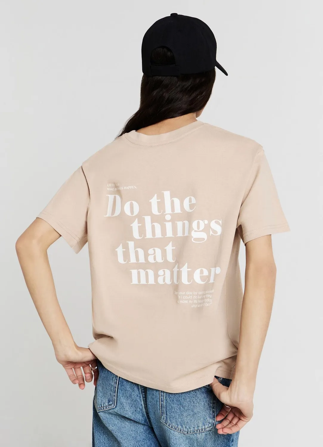 Calliope t-shirt femme inscriptions coton