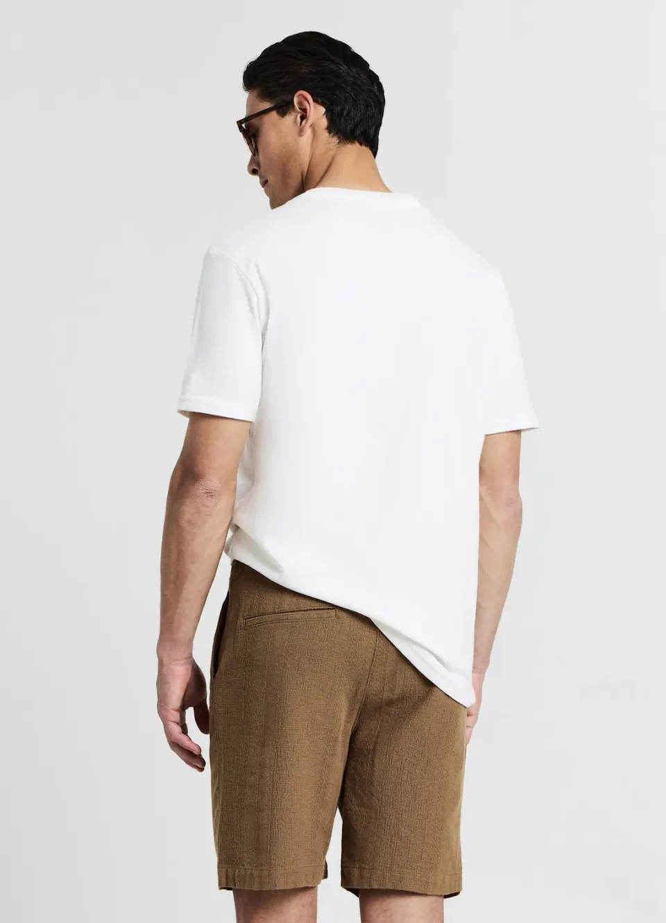 Calliope bermuda rayé homme coton cordon