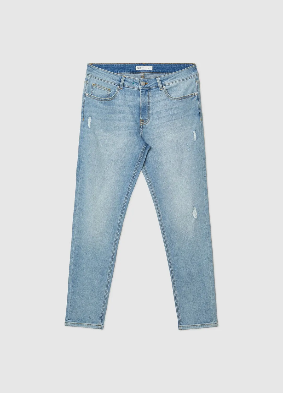 Calliope jean skinny homme déchiré uni