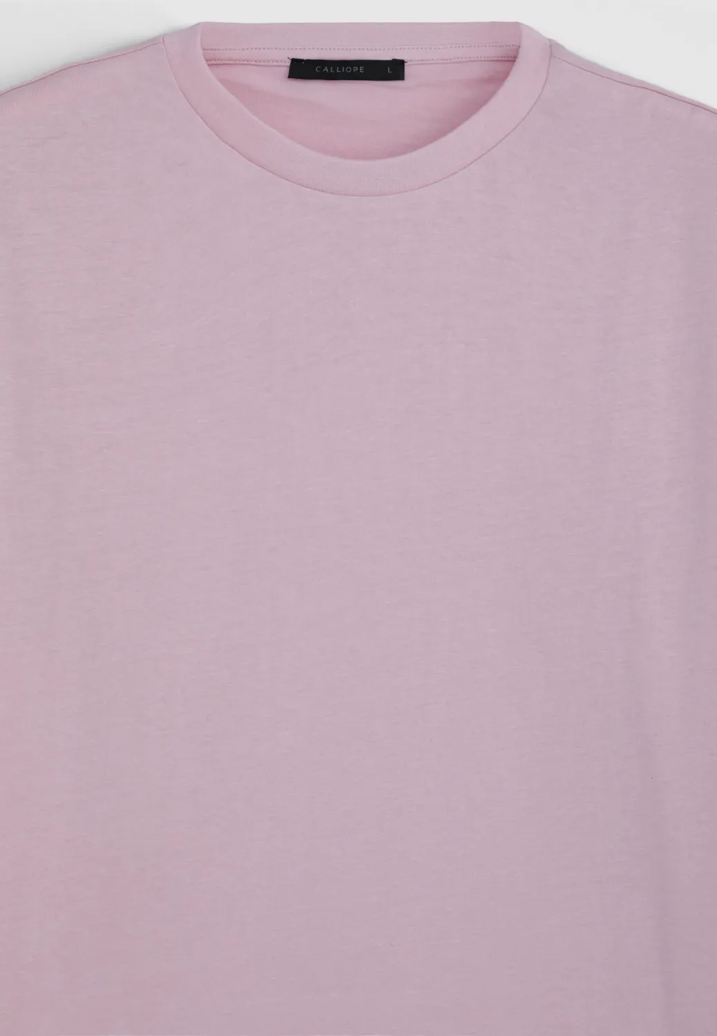 Calliope t-shirt homme col rond uni coton