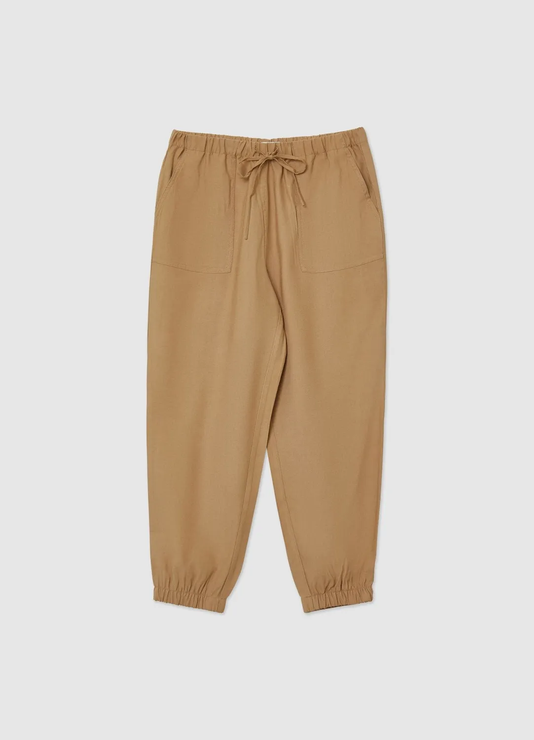 Calliope Jogger uni pantalon femme à cordon