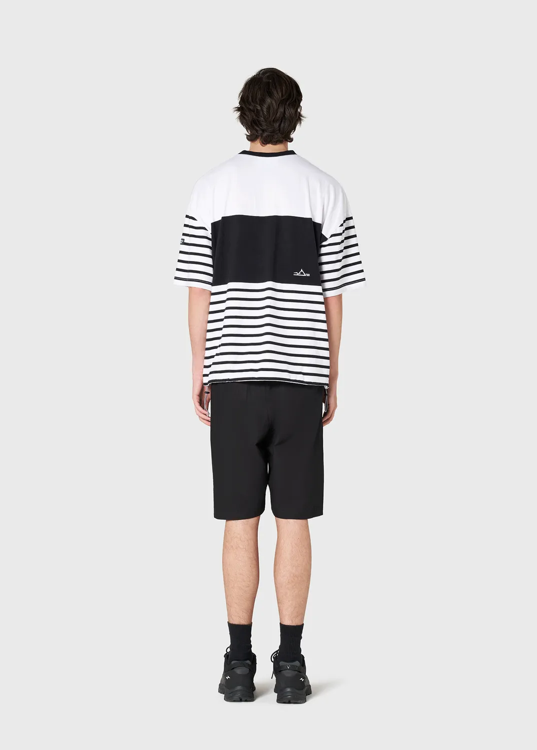 Saint James Villeroki x Avnier t-shirt blanc/noir coton