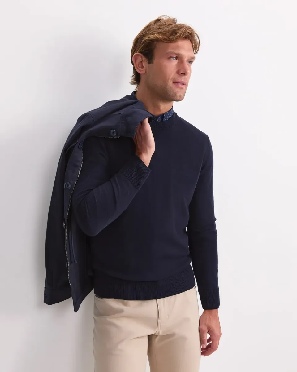 Sportscraft Merino Crew Neck pull laine