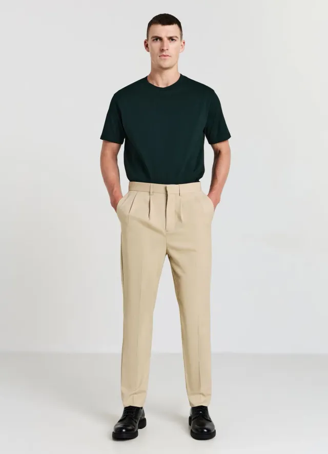 Calliope T-Shirt Uni T-Shirt Homme Coton