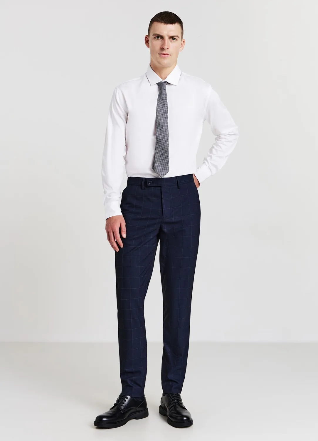 Calliope Chemise homme coton manches longues coupe regular